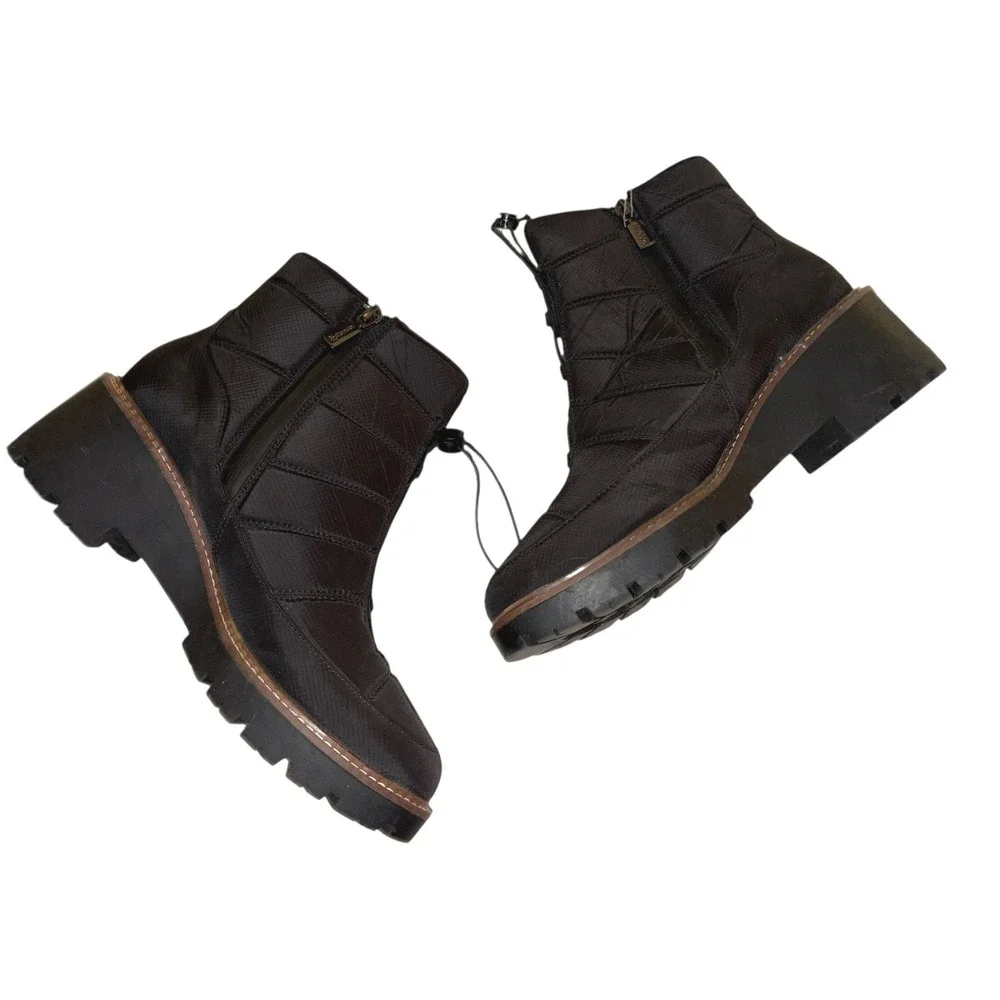 Blondo Daisy Quilted Waterproof‎ Fleece Insulated Winter Boots sz 11 Women's